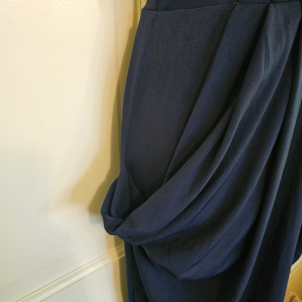 BCBGeneration Navy Blue Midi Dress - Picture 2 of 4